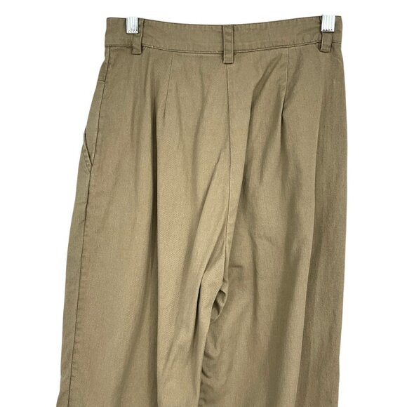 Christy Dawn Judene Pants Stone Size 2 Pleated Tan Olive - Picture 6 of 10